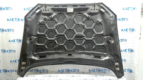 Капот голый Ford Fusion mk5 13-20 алюминий, графит J7, тычки