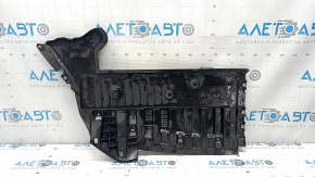 Защита переднего бампера Ford Fusion mk5 17-20 правая, нет фрагмента, сломаны крепления