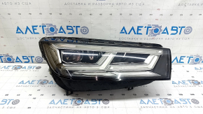 Фара передня права в зборі Audi Q5 80A 18-20 LED, подряпина.