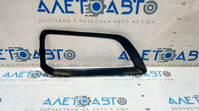 Обрамлення ПТФ праве Hyundai Kona 18-21 чорне
