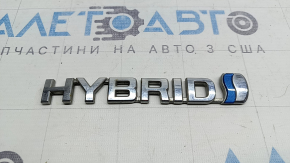Эмблема двери HYBRID передняя левая Toyota Sienna 21-26