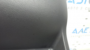 Накладка центральной консоли задняя Toyota Sienna 21-26 темно-серая с подстаканниками, царапины