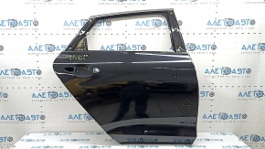 Двері голі задні праві Kia K5 21-26 чорний EB, з верхнім хром молдингом, тички, вм'ятини