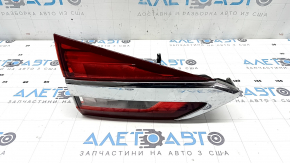 Фонарь внутренний крышка багажника левый Ford Fusion mk5 19-20 галоген+LED с хромом level 3