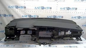 Торпедо передня панель без AIRBAG Toyota Avalon 13-18 чорна, під хімчистку, потерта