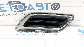 Накладка заднего бампера под глушитель левая Kia K5 21-24 GT, GT-Line, хром