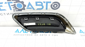 Накладка заднего бампера под глушитель левая Kia K5 21-24 GT, GT-Line, хром