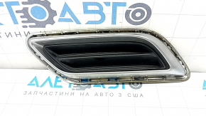 Накладка заднего бампера под глушитель правая Kia K5 21-24 GT, GT-Line, хром