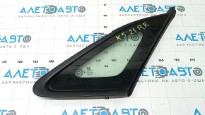 Форточка глухое стекло задняя правая Kia K5 21-24 черный мат
