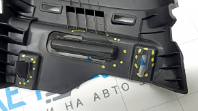 Накладка центральной стойки верхняя ремень правая Kia K5 21-24 черная, сломаны крепления, царапины