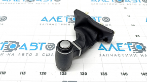 Ручка шифтеру АКПП Kia K5 21-24 чорна з хром, з чохлом, тички