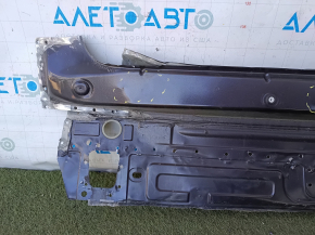 Задняя панель VW Tiguan 09-18 2 части, высверлена, графит LD7P, примята