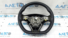 Руль голый Kia K5 21-24 кожа черная, GT-Line, без кнопок и накладок, царапины, потерт, под чистку