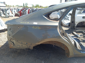 Чверть крило ззаду права Toyota Avalon 13-18 на кузові, зелена, тички