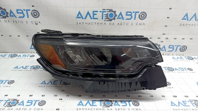 Фара передня права в зборі Jeep Compass 22-26 галоген + LED з кріпленням