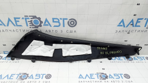 Накладка центральной консоли боковая правая верхняя Jeep Compass 22-26 черная, царапины