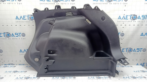 Обшивка арки нижняя правая Jeep Compass 17-26 черная, с карманом, царапины, побелел пластик