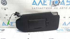 Козирок лівий Volvo XC90 16-26 чорний з підсвічуванням, без гачка