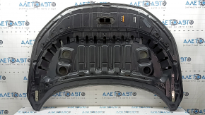 Капот голый Nissan Rogue 21-26 алюминий, графит KAD, тычки, вмятина