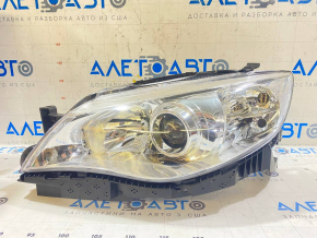 Фара передня ліва гола Subaru Impreza WRX GH 08-11 галоген з кронштейном