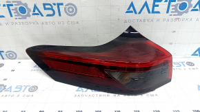 Ліхтар зовнішній крило лівий Nissan Rogue 21-26 галоген + LED, потерт
