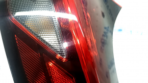 Фонарь внешний крыло правый Nissan Rogue 21-26 галоген + LED, потерт