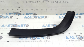 Обшивка двери багажника левая Toyota Prius 50 16-22 черная, под шторку, царапины