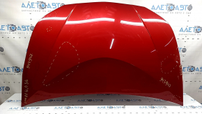 Капот голий Toyota Prius 50 16-22 алюміній, червоний 3U5, тички, подряпини, вм'ятина