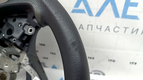 Руль голый Toyota Prius 50 16-22 резина черная, потерт