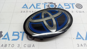Эмблема решетки радиатора Toyota Prius 50 19-22 под радар, под полировку