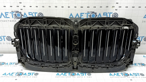 Жалюзі дефлектор радіатора верхній у зборі BMW X7 G07 19-20 N63, 19-22 3.0T Pure Excellence, з моторчиком