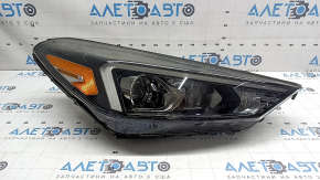 Фара передня права у зборі Hyundai Tucson 19-21 галоген з LED Accent, поліз лак, подряпини