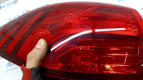 Фонарь внешний крыло левый Hyundai Tucson 19-21 галоген, царапины