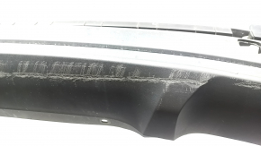 Губа заднего бампера Hyundai Tucson 19-21 цельная, царапины, потерта