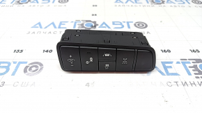 Блок кнопок передней панели Hyundai Tucson 19-21 под BSM, камеру, AWD, черный