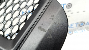 Нижняя решетка переднего бампера Jeep Compass 22-26 под радар, царапины