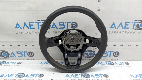 Кермо голе Honda Civic XI FE/FL 22-26 гума чорний, з накладкою та проводкою, під хімчистку
