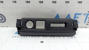 Накладка центральной консоли Honda Civic XI FE/FL 22-24 черная, под прикуриватель, 1 USB