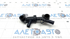 Фланец тройник охладителя кпп Hyundai Tucson 16-21 2.0, 2.4 пластик