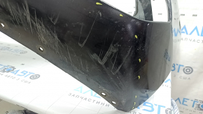 Бампер передний голый BMW 4 F32/33/36 14-20 под парктроники без омывателей фар и PMA, черный, тычки, царапины, сломано крепление, незаводскиме отверстия