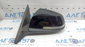Зеркало боковое левое в сборе BMW 4 F32/33/36 14-20 5 пинов, автозатемнение, поворотник, подогрев, черное