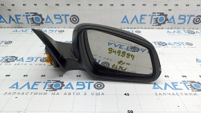 Зеркало боковое правое в сборе BMW 4 F32/33/36 14-20 5 пинов, поворотник, подогрев, черное