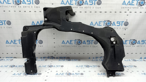 Защита бензобака левая Toyota Prius 50 19-22 AWD примят, потерт
