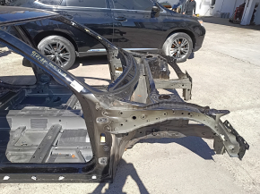 Чверть передня права Honda Civic XI FE/FL 22-24 на кузові, чорна