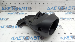 Обрамление рулевой колонки BMW 4 F32/33/36 14-20 черное, 2 части, под подогрев руля, царапины