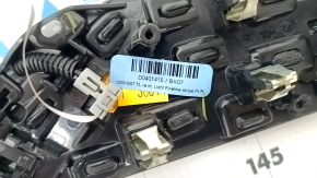 Накладка обшивки двери карточки задняя правая BMW X7 G07 19-25 под дерево Fineline Stripe с хром, с подсветкой