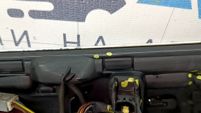 Накладка передней панели правая BMW X7 G07 19-22 под дерево Fineline/metal, с подсветкой, оплавлены крепления, оплавлена решетка, трещины, пятна на хроме