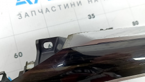 Накладка передней панели правая BMW X7 G07 19-22 под дерево Fineline/metal, с подсветкой, оплавлены крепления, оплавлена решетка, трещины, пятна на хроме