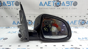 Дзеркало бічне праве у зборі BMW X3 G01 18-22 5 пінів, поворотник, автозатемніння, BSM, коричневе, скол скла поворотника