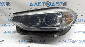Фара передняя левая в сборе BMW X3 G01 18-21 галоген+LED, с креплением